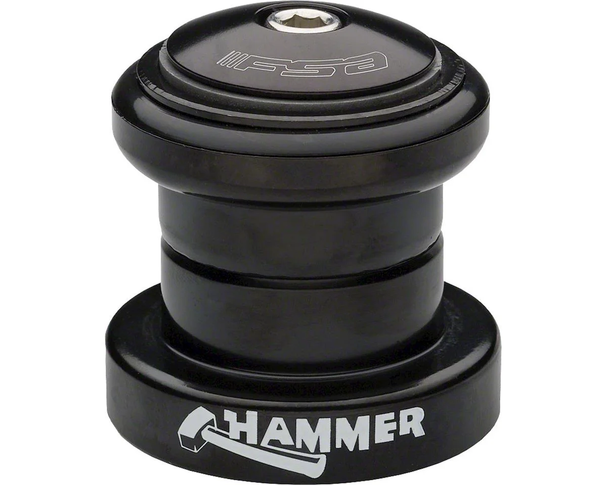 Full Speed Ahead Hammer Heavy Duty Threadless Headset (Black) (1-1/8") (EC34/28.6) (EC34/30)